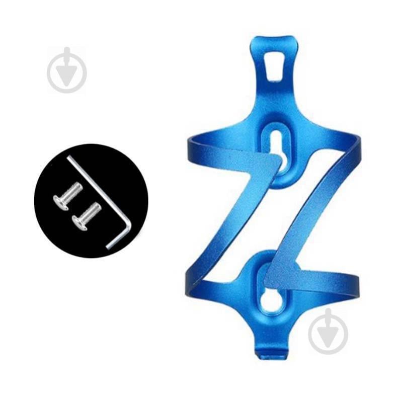 Тримач кріплення West Biking 0704030 Blue для пляшки (4941-15245)