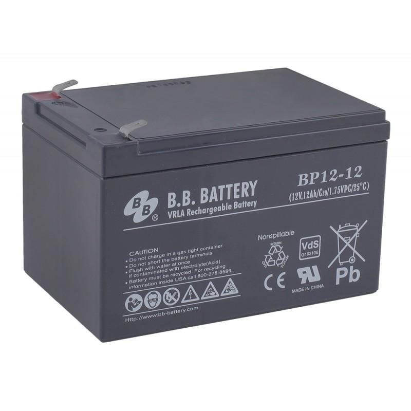 Акумулятор для ДБЖ B.B. Battery BP 12-12 12 В 12 Ач (20585384) - фото 1