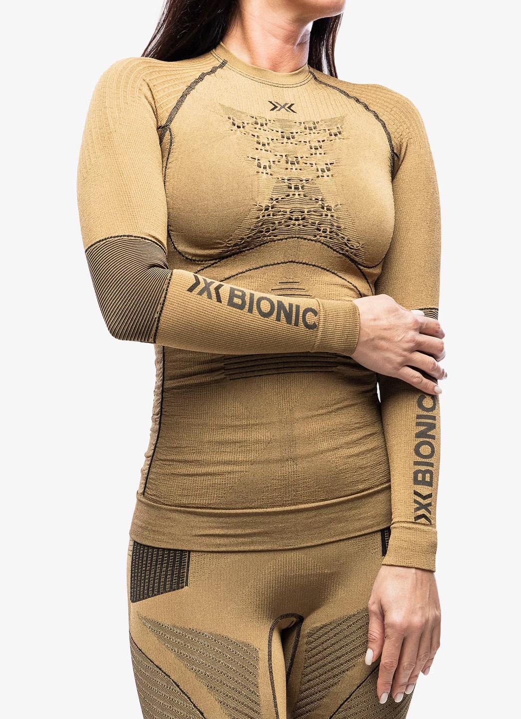 Комплект термобелья женский X-Bionic Radiactor 4.0 Set RA-WTXXW19W+RA-WP05W19W-S001 M Gold/Black - фото 2 Комплект термобелья женский X-Bionic Radiactor 4.0 Set RA-WTXXW19W+RA-WP05W19W-S001 M Gold/Black - фото 2