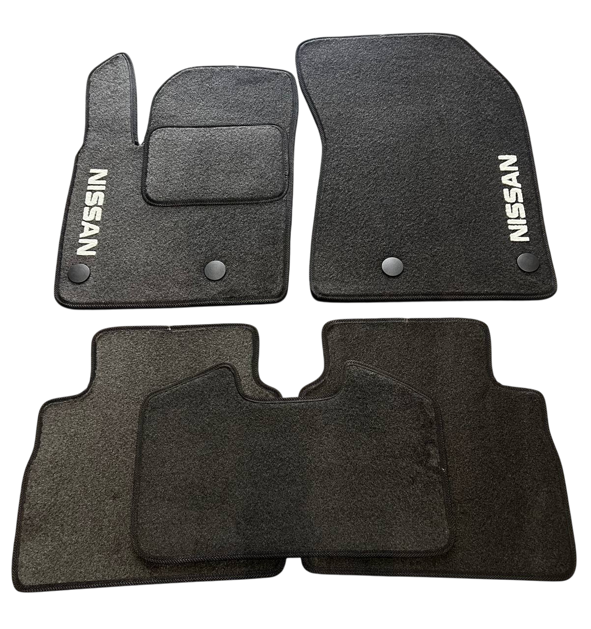Коврики в салон ворсовые для Nissan Rogue T33 ДВС 2021+ 5 шт. Черный (27326777)