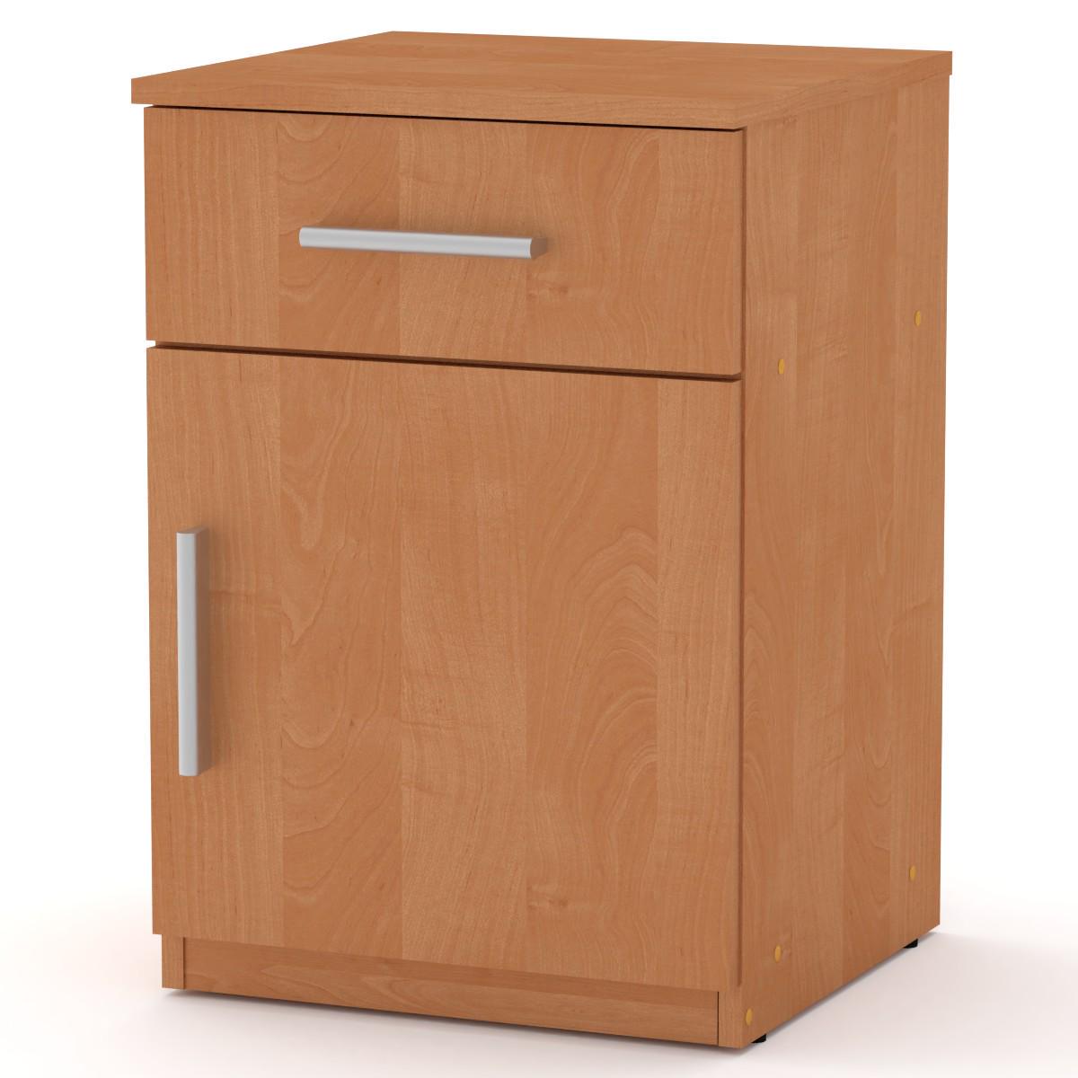 Тумба приліжкова Компаніт ПКТ-3 Вільха (118799) - фото 1 Тумба приліжкова Компаніт ПКТ-3 Вільха (118799) - фото 1