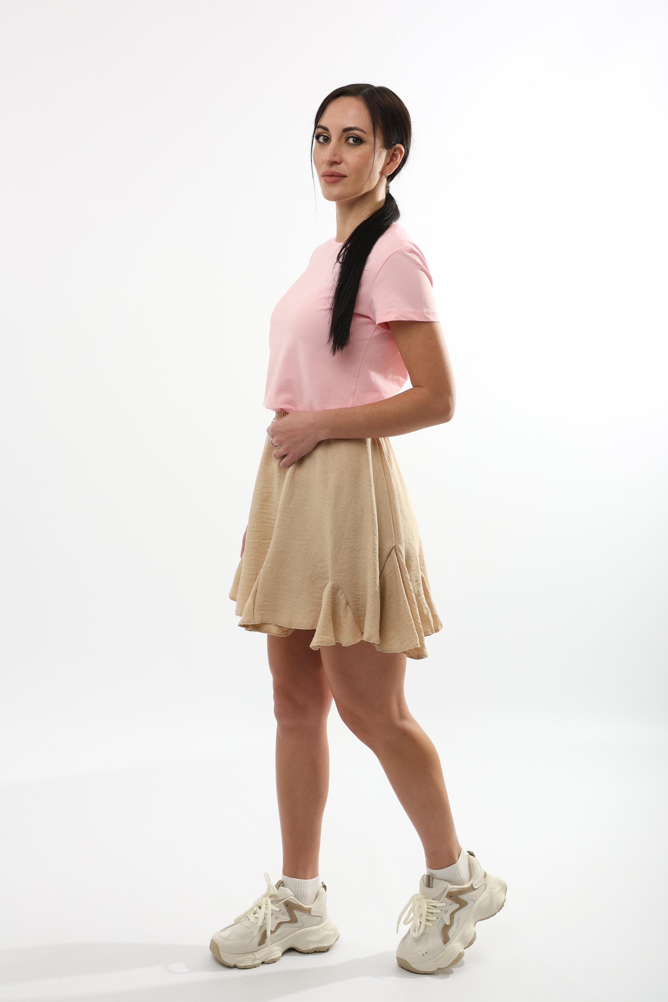 Юбка женская est. 1991 р. 46 Бежевый (276814-46) - фото 1 Юбка женская est. 1991 р. 46 Бежевый (276814-46) - фото 1