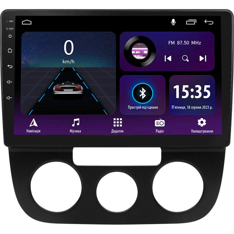 Магнітола штатна Sigma E10232 2/32 GB для Volkswagen Jetta 5 Golf 5 2005-2010 р. F1 10" (AR-83100)