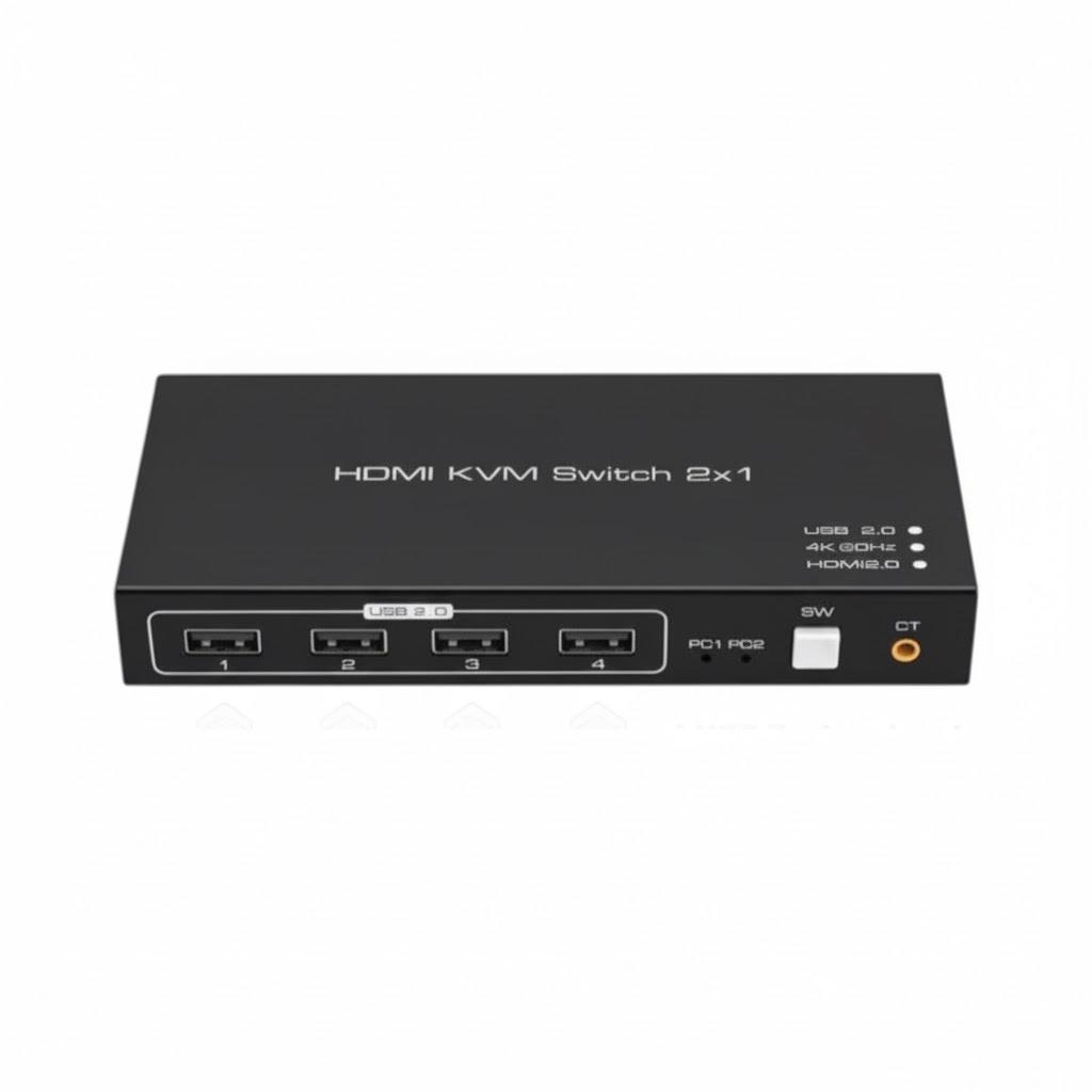 Перемикач-KVM HDMI 2×1 для 2 комп’ютерів (32966117)