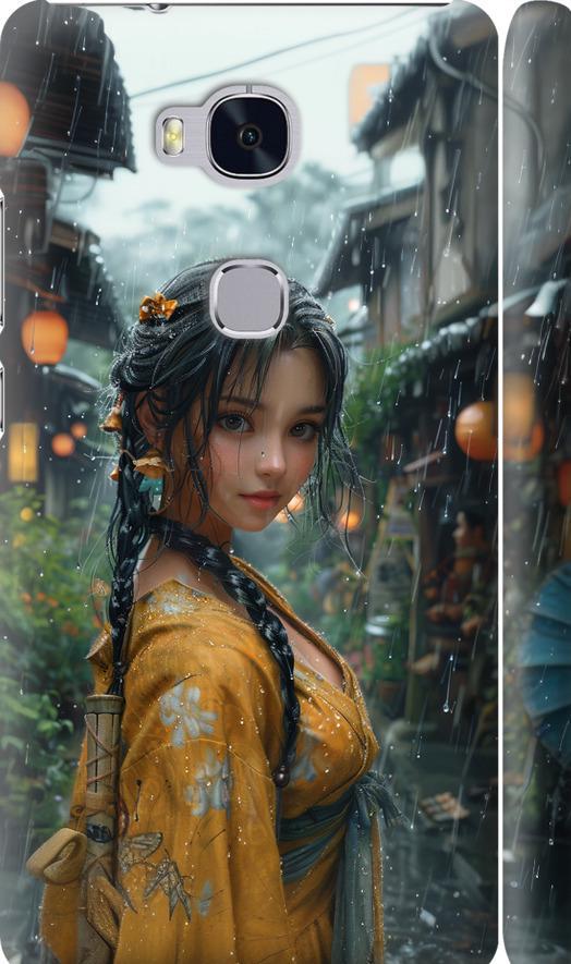 Чехол на Huawei Honor 5X Anime-girl (6133m-176-42517) Чехол на Huawei Honor 5X Anime-girl (6133m-176-42517)