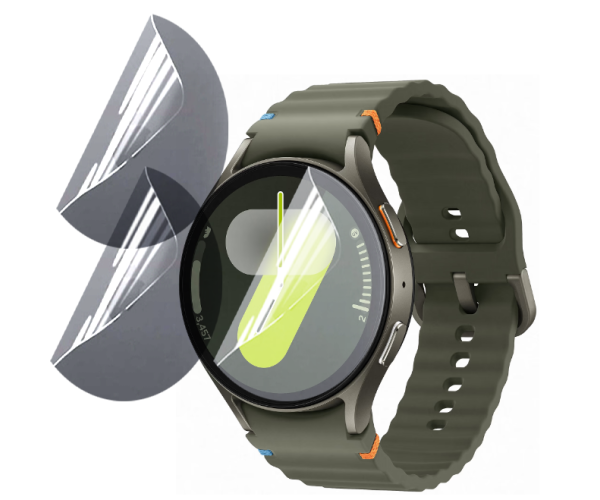Пленка для смарт-часов противоударная гидрогелевая для Samsung Galaxy Watch 7 Hydrogel Film 44 мм 6 шт. Transparent (PL-3528)
