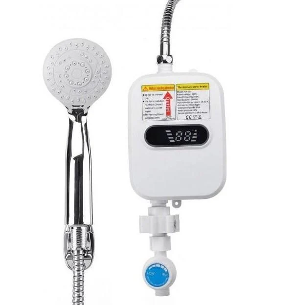 Водонагрівач-душ електричний термостатичний RX-021 із екраном (29818845)