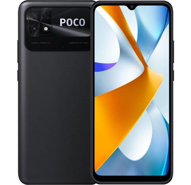 Смартфон POCO C40 4/64GB Power Black (48512)