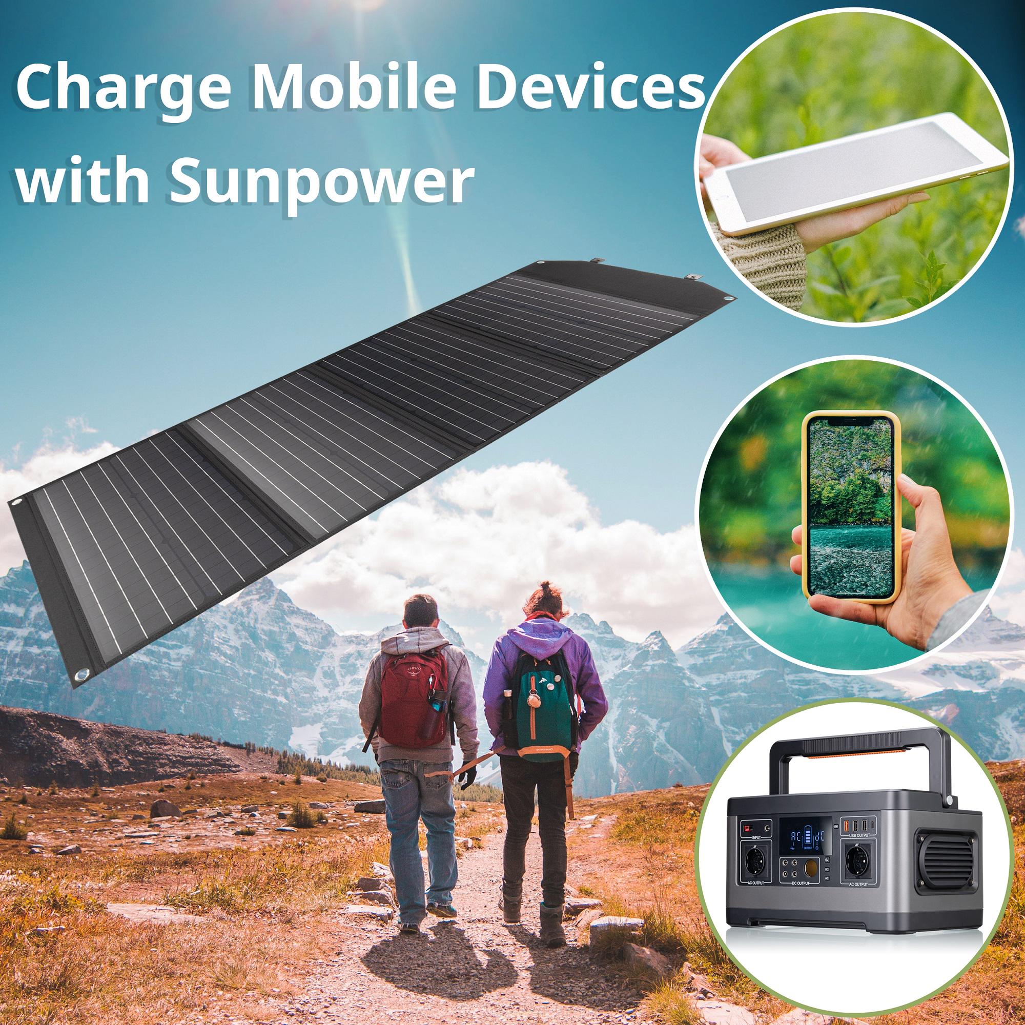 Портативное зарядное устройство Bresser Mobile Solar Charger 120 Watt USB DC (3810070) - фото 5