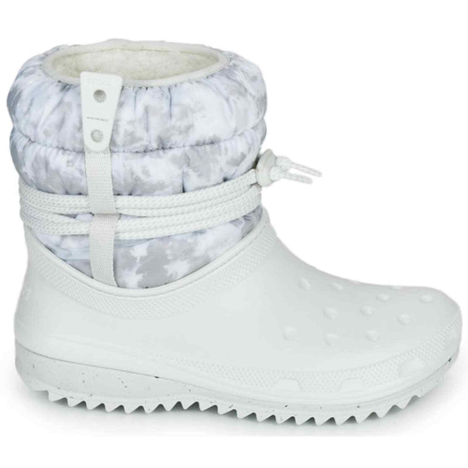 Зимние сапоги Crocs Classic Neo Puff Luxe р. W7/EUR 37-38 Almost White/Light Grey (11026108) - фото 4