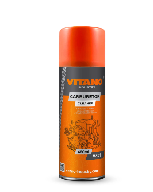 Очиститель карбюратора Carburetor Cleaner Vitano V801 450 мл (КИЛ001555)