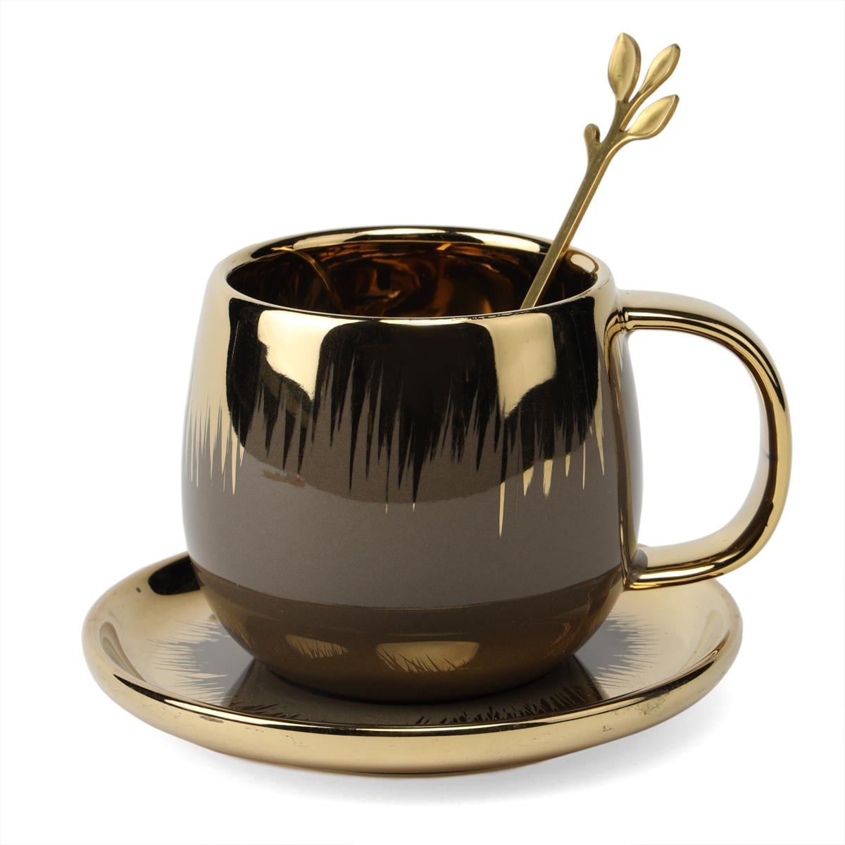 Керамическая чашка Elisey Аромат 150 мл Коричневый (8904-010)