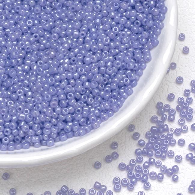 Бісер Блискучий 2 мм 50 г Лазурний (БР0002л29)