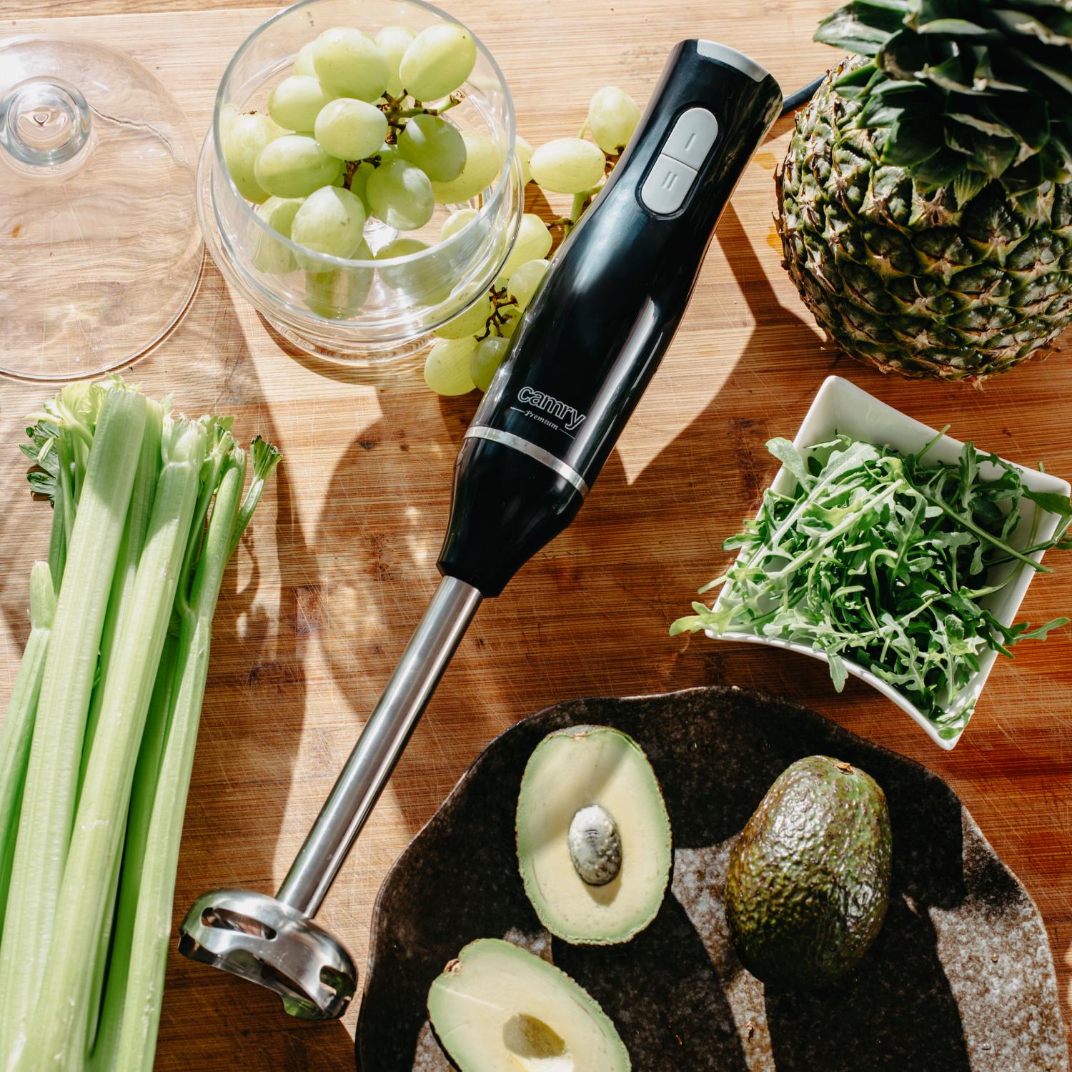 Блендер ручний Camry CR 4630 800W 2 швидкості Black (CR4630) - фото 11 Блендер ручний Camry CR 4630 800W 2 швидкості Black (CR4630) - фото 11