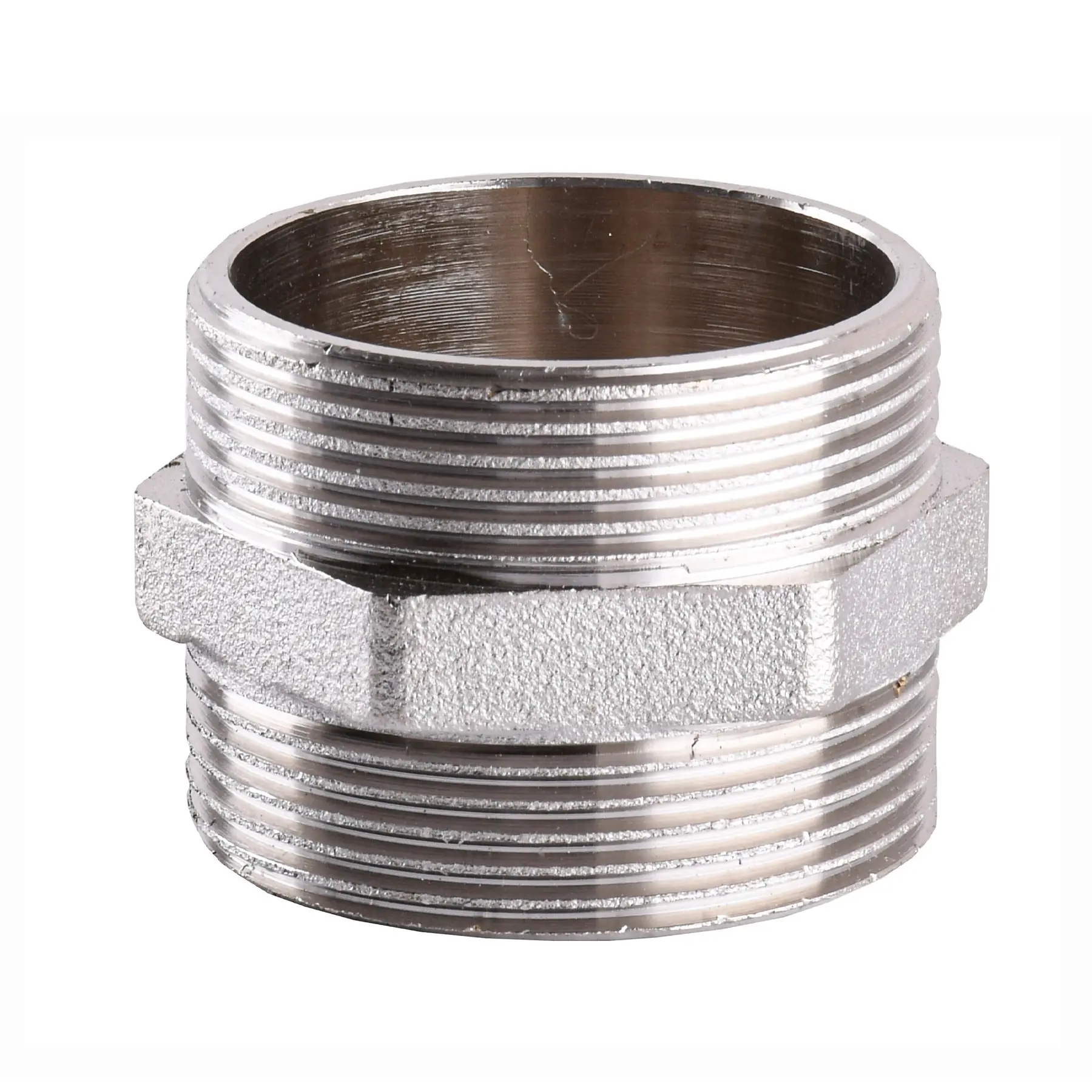 Ниппель никелированный 1 1/4″ ЗРх1 1/4″ ЗР штампованный (А0516Анк VA) Ниппель никелированный 1 1/4″ ЗРх1 1/4″ ЗР штампованный (А0516Анк VA)