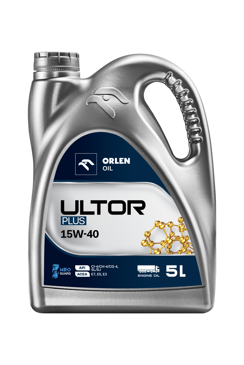 Моторное масло Orlen Oil Platinum Ultor PLUS CI-4 15W-40 5 л