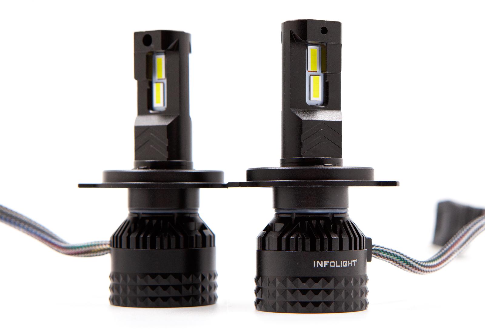 Светодиодная лампа Infolight S2 H4 Hi/Low 60W 6500K