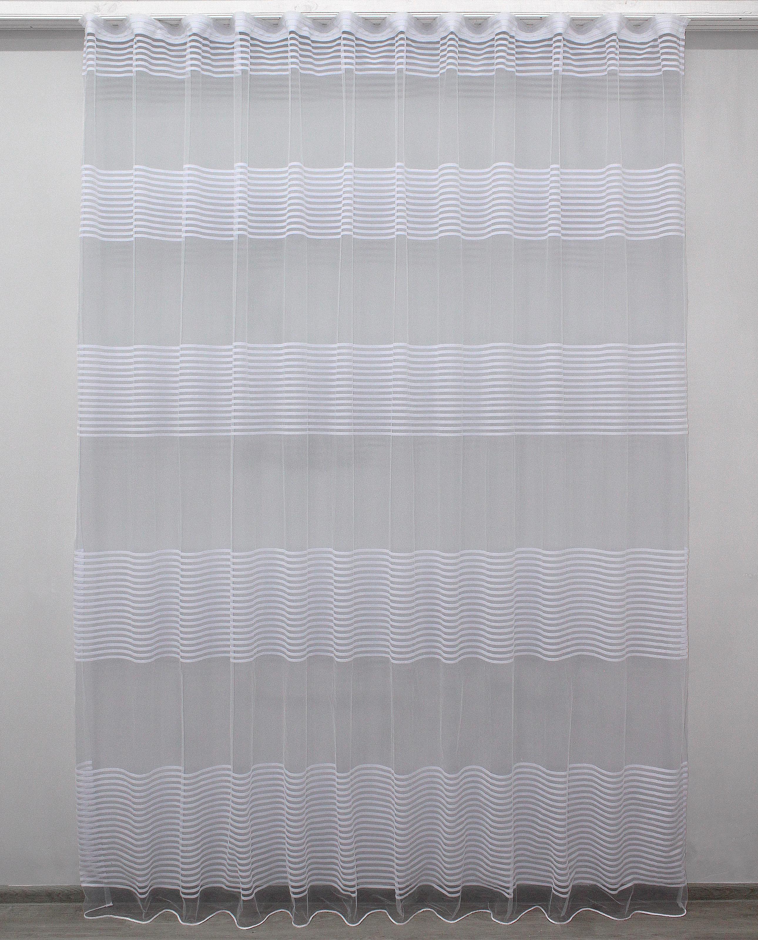 Тюль VR-Textil 801т Терция фатин 700х270 см Белый (40-998)