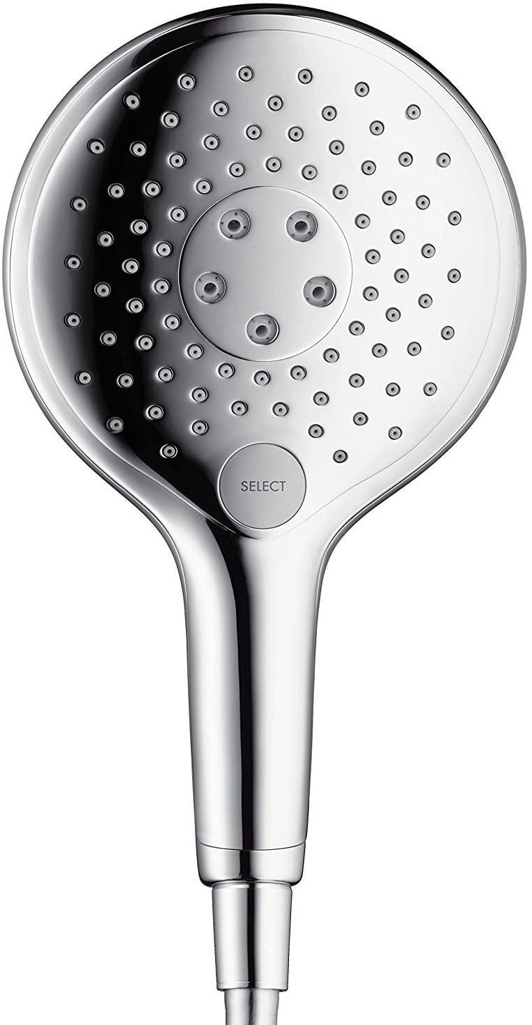 Душевой комплект Hansgrohe Raindance Select E 27803000 со штангой Хром (113746) - фото 2