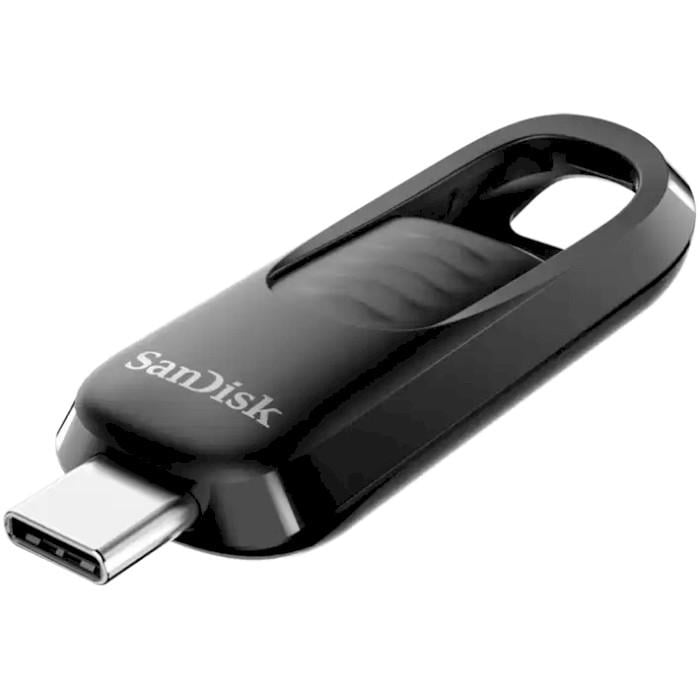 Флеш-память USB SanDisk USB 3.2 Gen1 Ultra Slider Type-C 1 TB/400Mb/s/Black (SDCZ480-1T00-G46)