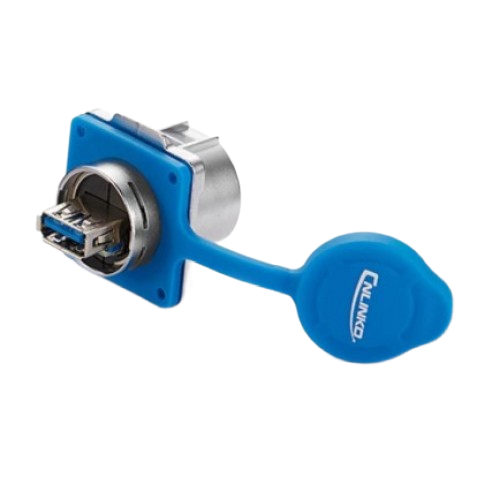 Разъем панельный герметичный Cnlinko LP-24-J/USB3/213/SX-43-401 (2341770062) Разъем панельный герметичный Cnlinko LP-24-J/USB3/213/SX-43-401 (2341770062)