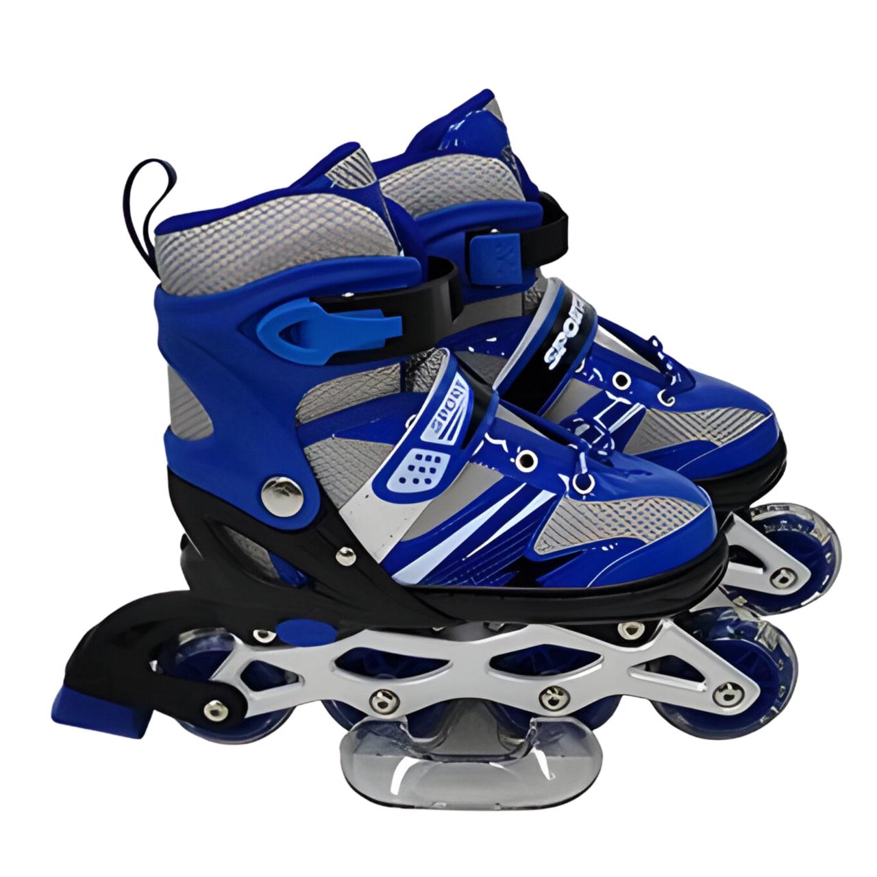 Ролики р. 31-34 Синий (RS-0038 SL)