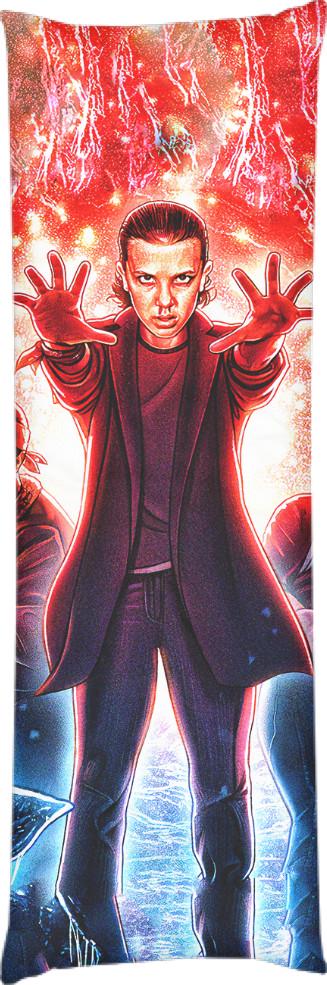 Подушка дакімакура Stranger Things 40x100 см (13534347) Подушка дакімакура Stranger Things 40x100 см (13534347)