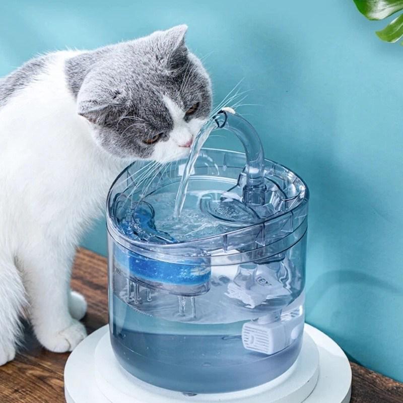 Фонтан-поїлка для котів і собак автоматичний Прозорий - фото 2 Фонтан-поїлка для котів і собак автоматичний Прозорий - фото 2