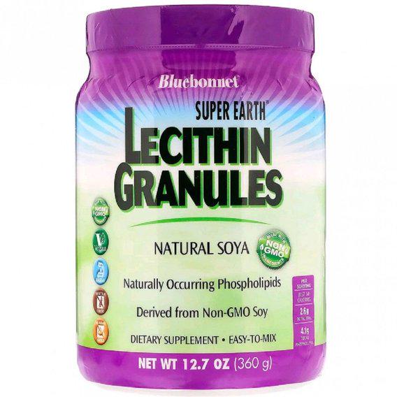 Лецитин Bluebonnet Nutrition Lecithin Granules 12.7 Oz 360 г 48 порций BLB0928