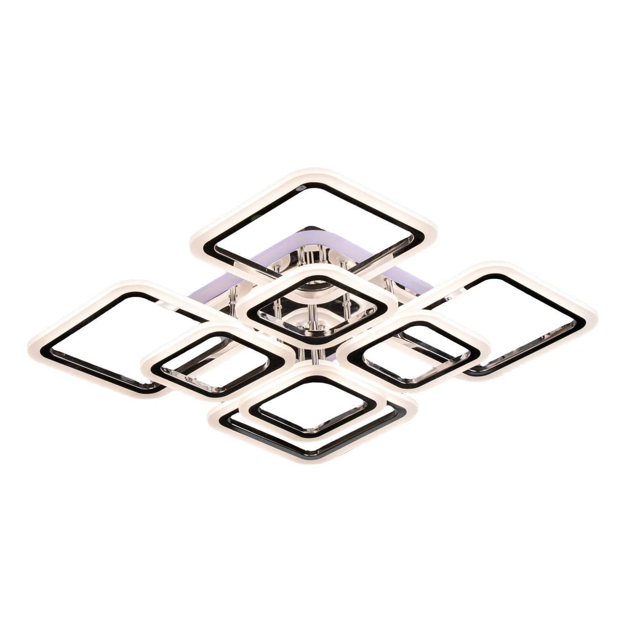 Люстра LED Svet с пультом 192W Серебряный (SL-5342/4+4B CR+RGB) Люстра LED Svet с пультом 192W Серебряный (SL-5342/4+4B CR+RGB)