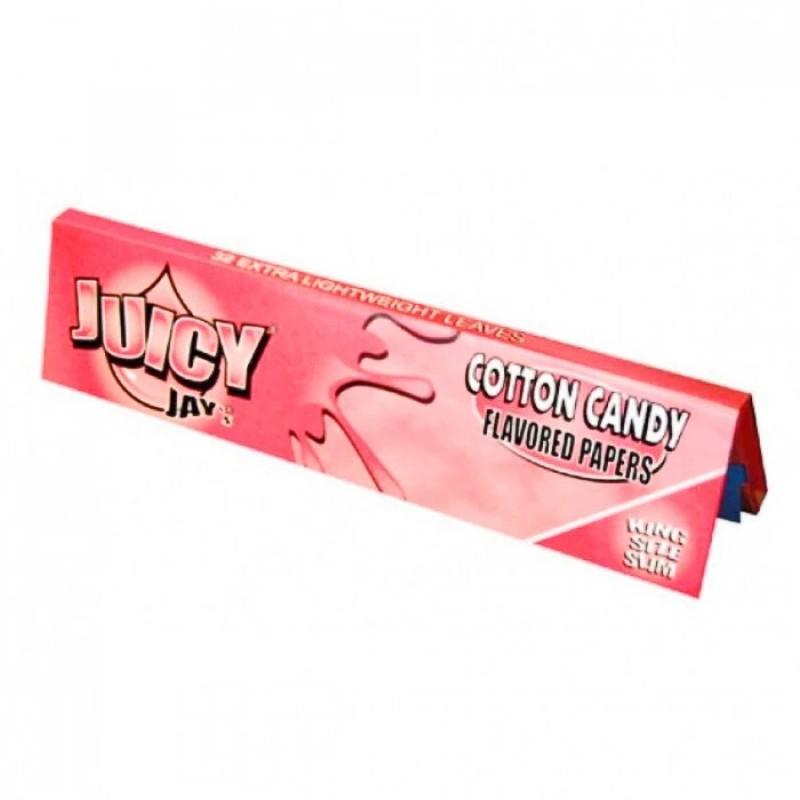 Папір для самокруток JUICY JAY'S COTTON CANDY King Size Slim