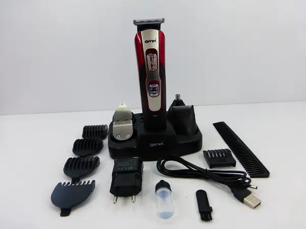 Триммер стайлер Gemei GM-592 Barber Hair Clippers VN 5в1 (54726903) - фото 3