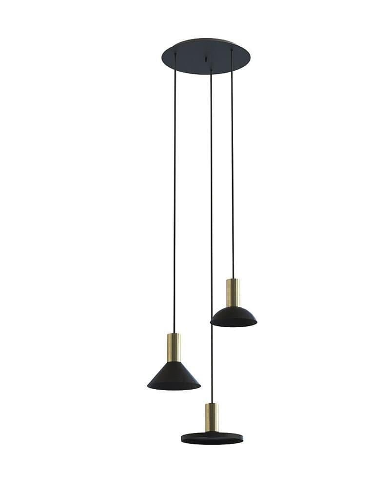 Подвесной светильник Nowodvorski 8030 Hermanos GU10 3x10 Вт IP20 Bl (11499307)