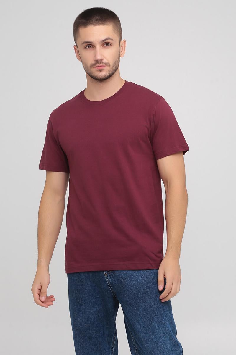 Футболка мужская базовая Stedman Classic-T Unisex L Бордовый (ST2000-BGR)