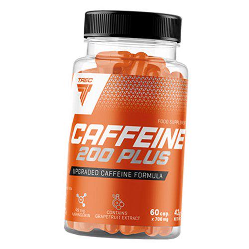 Кофеїн та екстракт грейпфрута Trec Nutrition Caffeine 200 Plus 60 капс. (11101016)