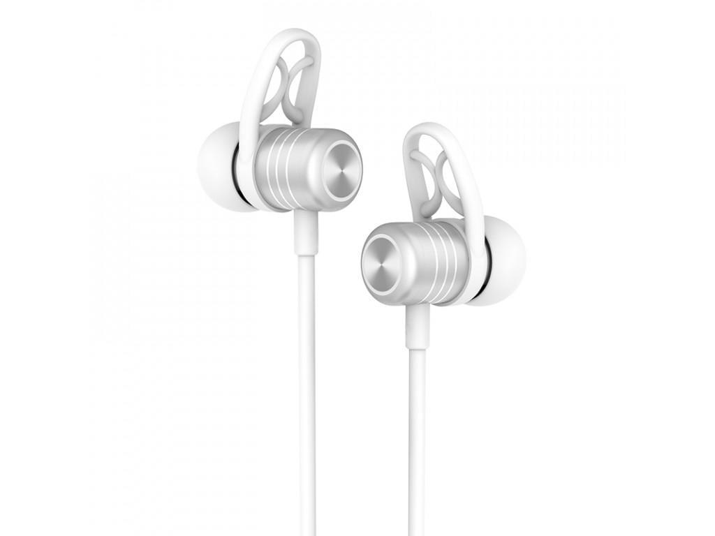 Наушники беспроводные Bluetooth 4.2 Hoco ES14 Plus Breathing Sound Sports Silver