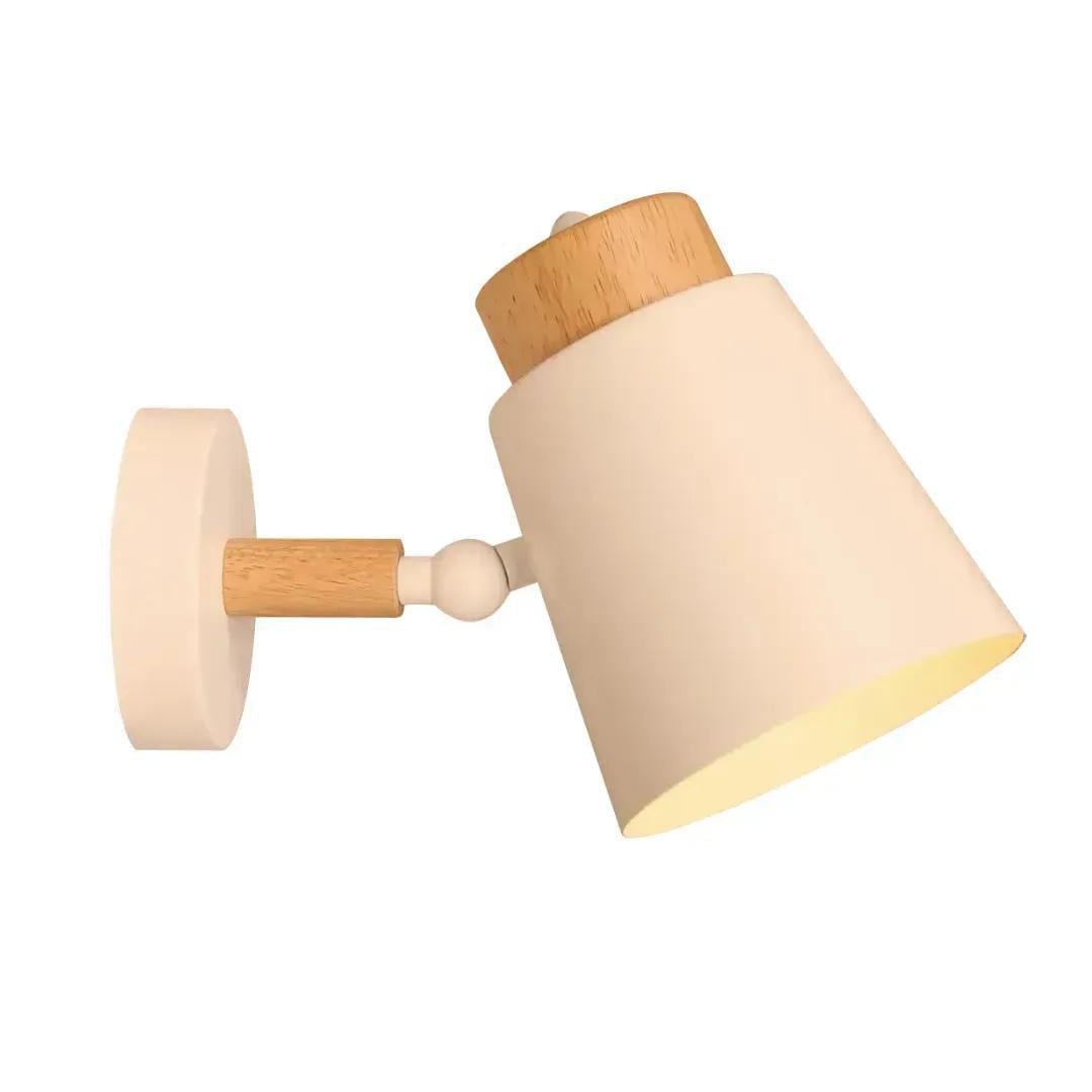 Бра Velmax V-WL-BUGLE-Wh 60W E27 Белый (28688428)