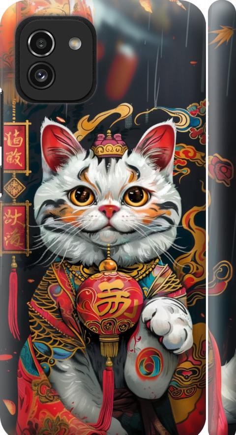 Чехол на Samsung Galaxy A03 A035F China Cat v2 (6135m-2499-42517) Чехол на Samsung Galaxy A03 A035F China Cat v2 (6135m-2499-42517)
