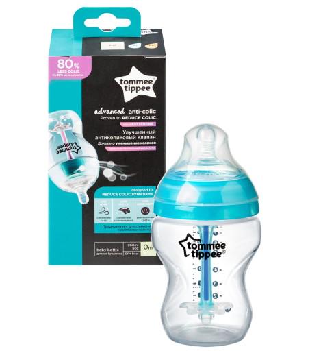 Бутылочка для кормления антиколиковая Tommee Tippee Advanced Anti-Colic 260 мл (TT0020) - фото 4