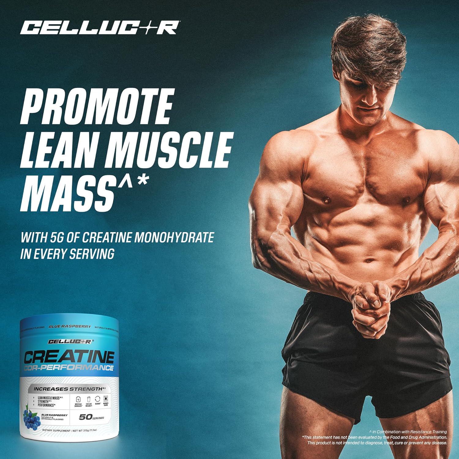 Креатин Cellucor Creatine COR-Performance Blue Raspberry 315 г - фото 3