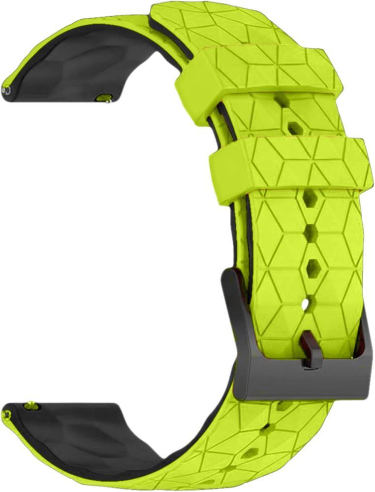 Ремешок силиконовый Lunor для Amazfit Cheetah Round/Cheetah Pro Green (41848-5A)