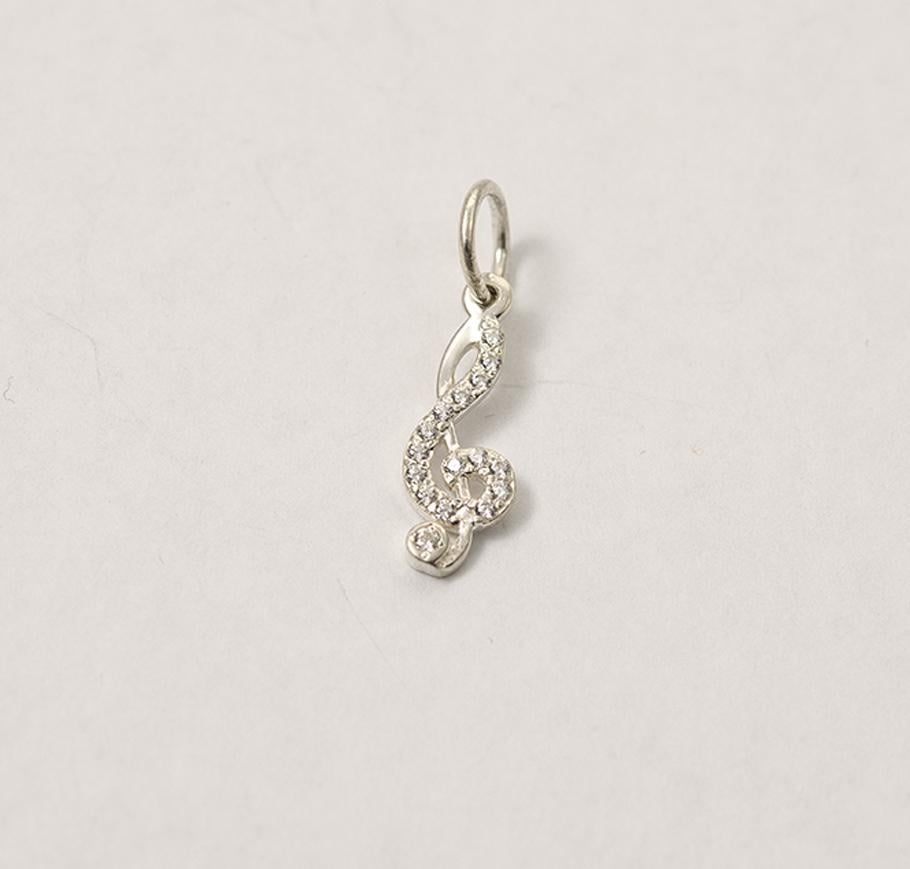 Кулон Maxi Silver 8711 Скрипичный ключ (88711)