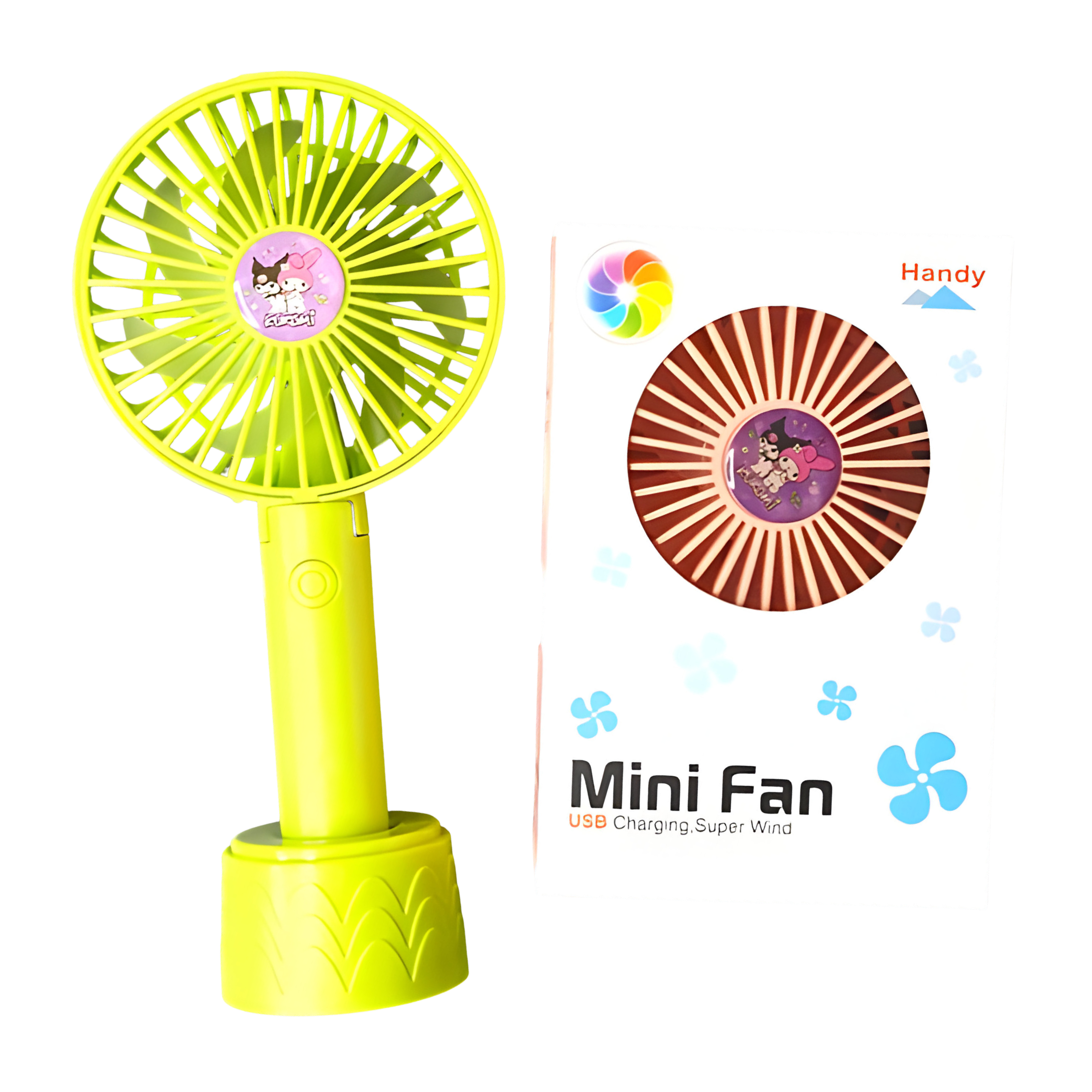 Дитячий вентилятор Куромі і Мелоді Салатовий (2628-12) - фото 3 Дитячий вентилятор Куромі і Мелоді Салатовий (2628-12) - фото 3