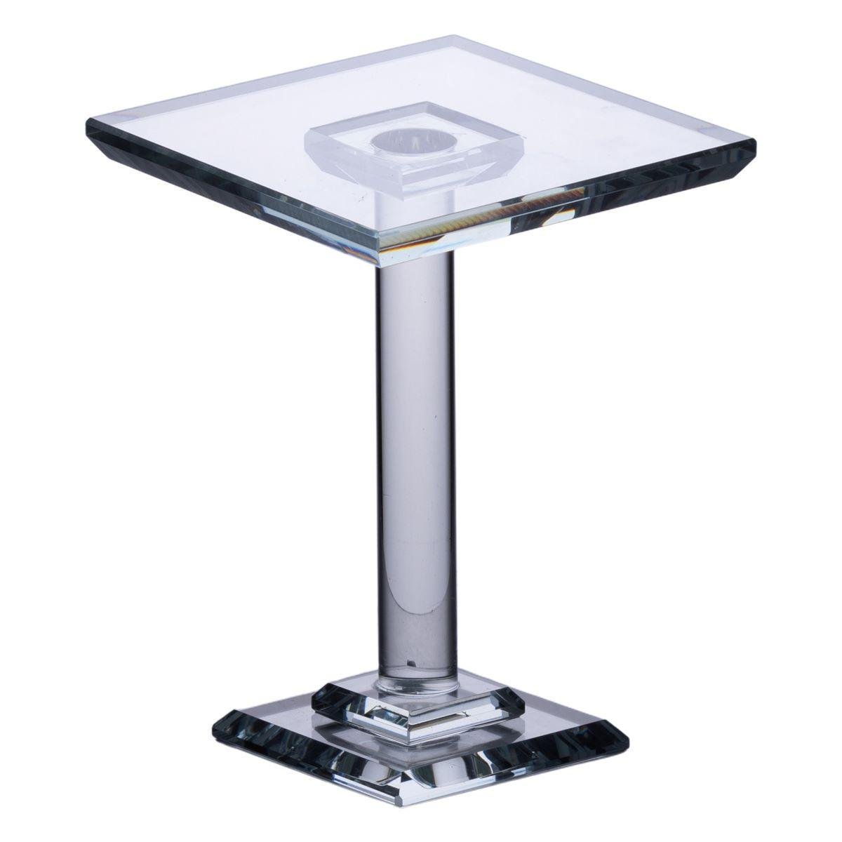 Тортовница квадратная стеклянная на ножке HP-4-71M 12х12х18 см (A-034109) Тортовница квадратная стеклянная на ножке HP-4-71M 12х12х18 см (A-034109)