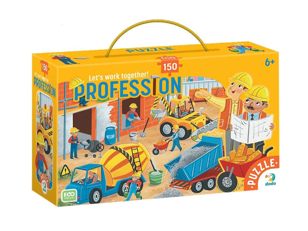 Пазл професії будівельник, 150 ел. (300623)