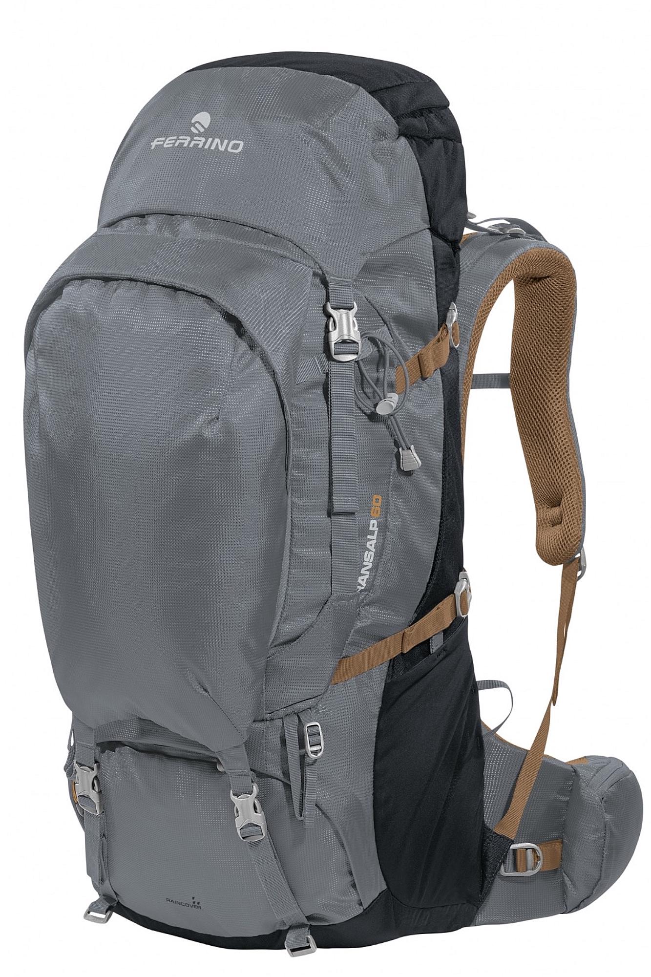 Рюкзак туристичний Ferrino Transalp 60 л Grey (931786)
