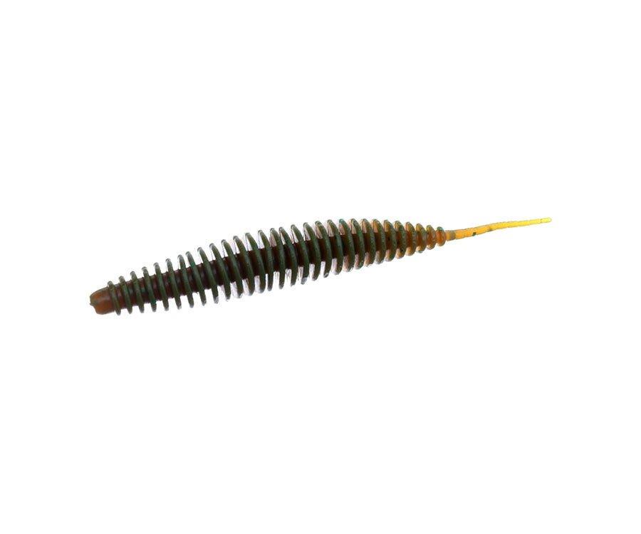 Силіконова приманка Flagman Hitomi 4" 4 шт. #120 Green Pumpkin (1442779481) - фото 1 Силіконова приманка Flagman Hitomi 4" 4 шт. #120 Green Pumpkin (1442779481) - фото 1