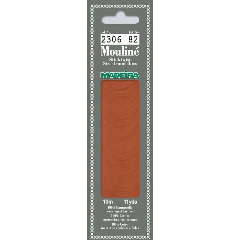 Нитки 2306 Mouline Червоне дерево