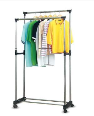 Стойка-вешалка Double Pole Clothes Horse Mini для одежды и обуви - фото 3 Стойка-вешалка Double Pole Clothes Horse Mini для одежды и обуви - фото 3