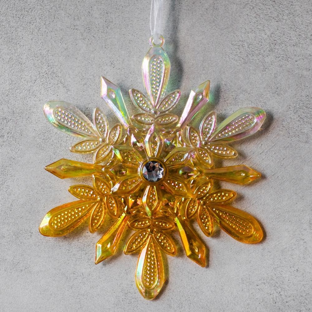 Игрушка на елку Elisey Морозный отблеск 14 см Персиковый (NH-106-K-52) - фото 2 Игрушка на елку Elisey Морозный отблеск 14 см Персиковый (NH-106-K-52) - фото 2